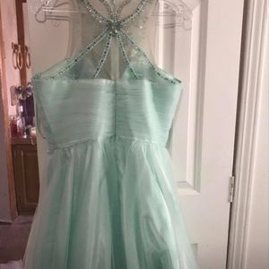 Formal dress-only worn once for two hours-size XL.